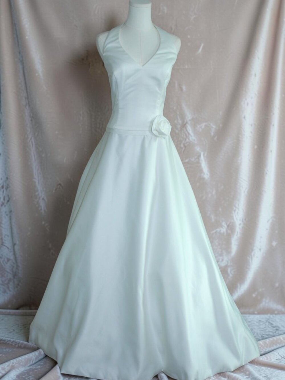 Halter Wedding Gown